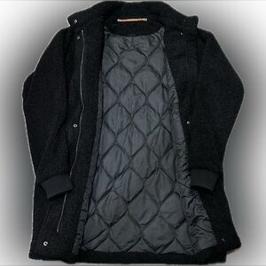 Propaganda By Plenty Midi Teddy Jacket | Black